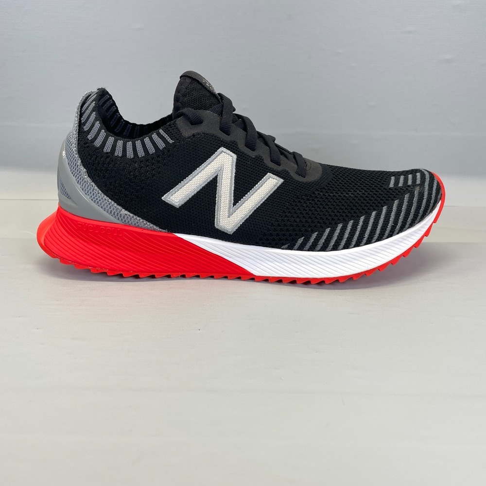 New Balance FuelCell Echo Running Shoes Mens Size 7 Black Knit Lace Up Sneakers